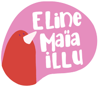 Eline Maïa Illustration - Logo